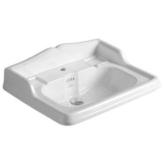 ARCADE WASH BASIN 70 BIANCO WITHOUT PEDESTAL