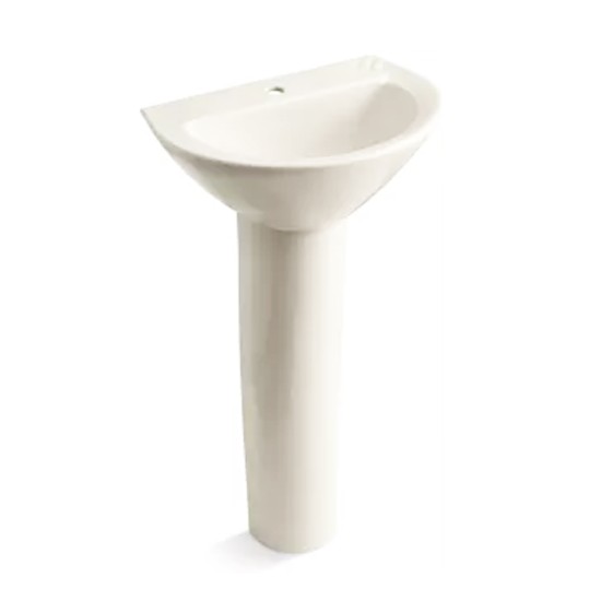 Wall Hung Basin with Pedestal