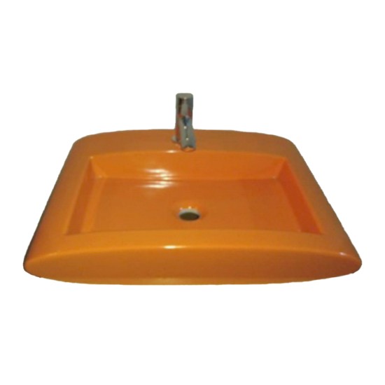 ORANGE WASH BASIN