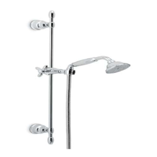 Hand shower set, with Adjustable Rail